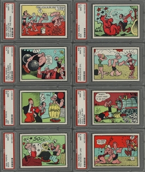 1959 Ad-Trix "Popeye" Complete Set (66) - #1 on the PSA Set Registry!